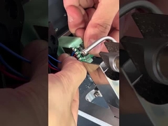 Hoog vermogen dubbel soldeervoer semi-automatische soldeermachine LED-strookbatterij soldeer