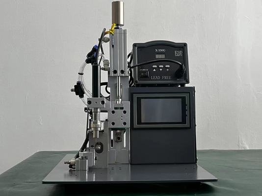 Semi Automatische Solderende Eindlassenmachine voor de Uitrusting van de Schakelaardraad