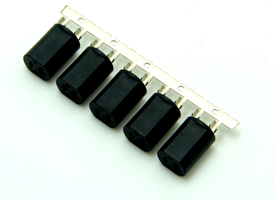 Persvrije, continu geklonken DC-stekker Krimpende DC mannelijke DC-stekker Getapete DC mannelijke connector