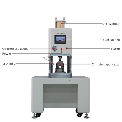 20-ton Hexagonale Profiel Koperen Oogje Crimping Machine 10-120sqmm Terminal Kabel Fabricage Equipment