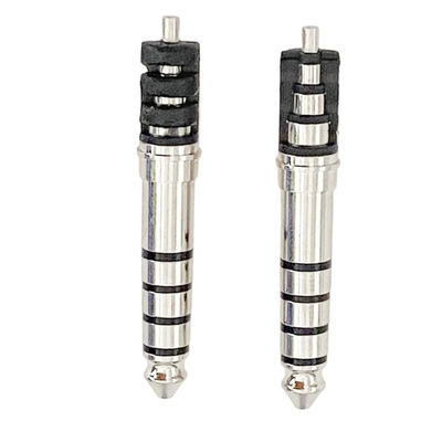 Nickel geplatte stekker koptelefoon stekker 4,4 mm 5 polen 33L mannelijke audio connector
