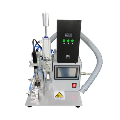 Multifunctionele elektrische draad lassen machine met oortelefoon pin hoog-laag lassen pcb bord solderen voor kabel productie