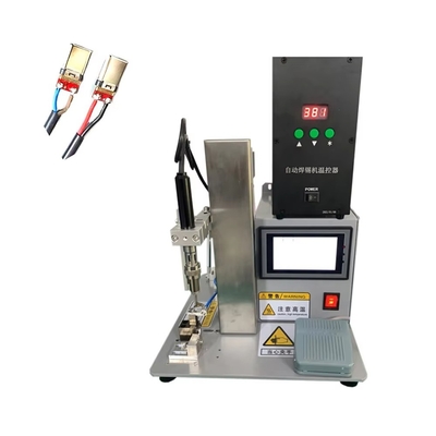 Multifunctionele elektrische draad lassen machine met oortelefoon pin hoog-laag lassen pcb bord solderen voor kabel productie