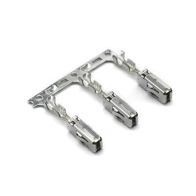 ISO9001:2015 Certified Brass Pin Terminal with Brass Tin Plating and Coated Tin Surface for Automotive Electrical Applications