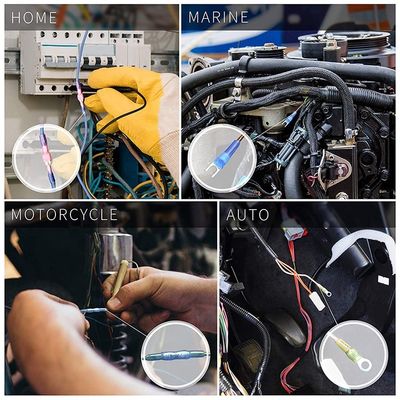 180 STKS Nylon Waterdichte Elektrische Kabel Draad Splice Krimpkous Draadconnector Marine Automotive Hittebestendige Terminals Set