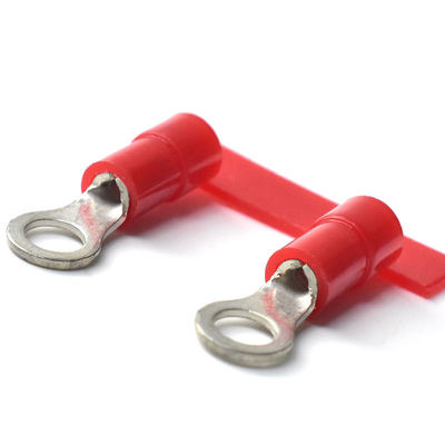 Circular Crimp Terminals 5MM 10MM Continuous Pre-Isolated Ring Terminal Koperen Kabel Lug