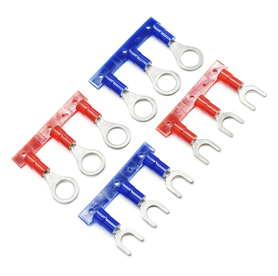Qwt 10 Awg Geïsoleerde Vork Terminal Bedrading Krimptang Terminal Spade Terminal Connector