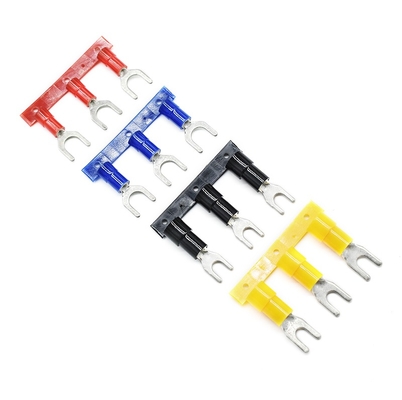 Qwt 10 Awg Geïsoleerde Vork Terminal Bedrading Krimptang Terminal Spade Terminal Connector