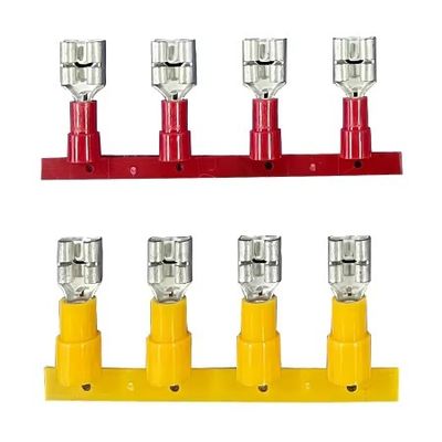 Koperen buisterminal, splitsing, ringterminal, reducer-pin-connector, bi-metalen terminalconnector, geïsoleerd