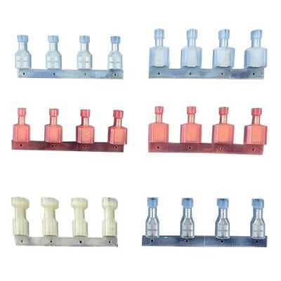 Koperen buisterminal, splitsing, ringterminal, reducer-pin-connector, bi-metalen terminalconnector, geïsoleerd