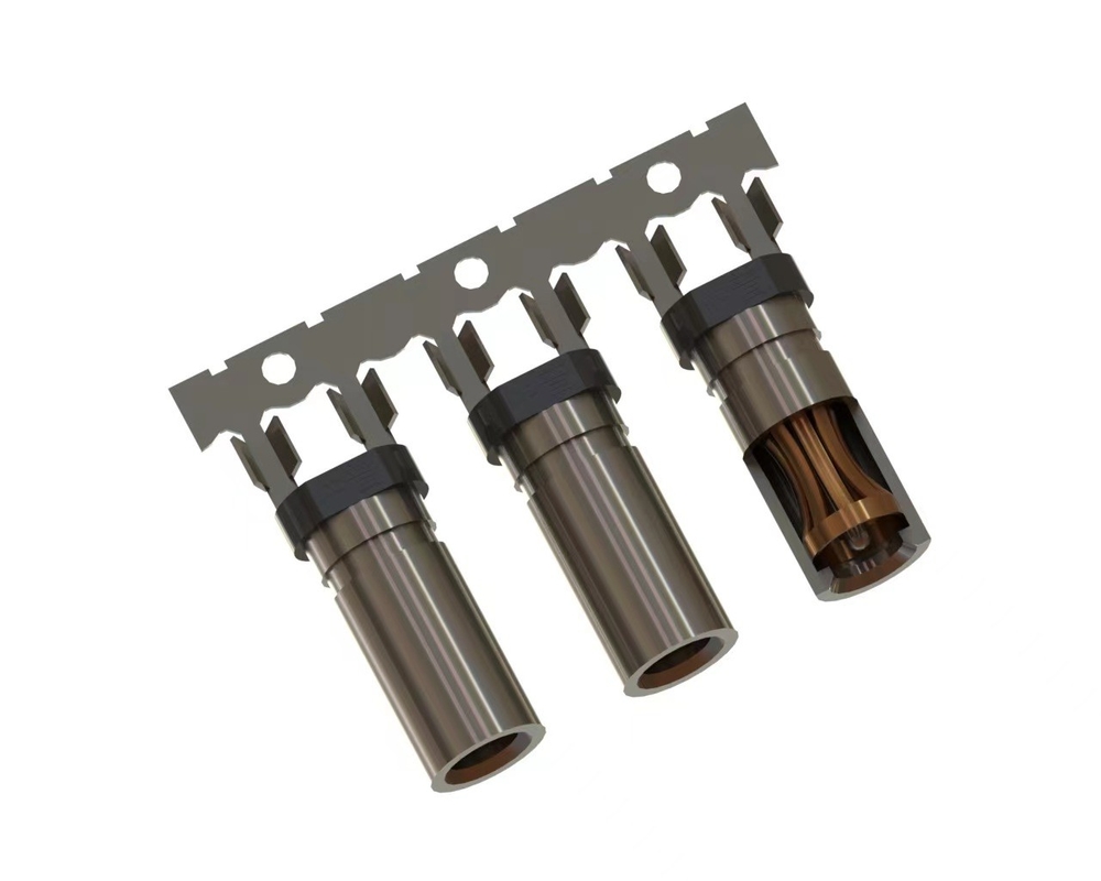 Veldvrije gelijkstroomstop 3.5*1.35 gelijkstroom aansluiting O-vorm vork DC vrouwelijke aansluiting Crimping Jack connector