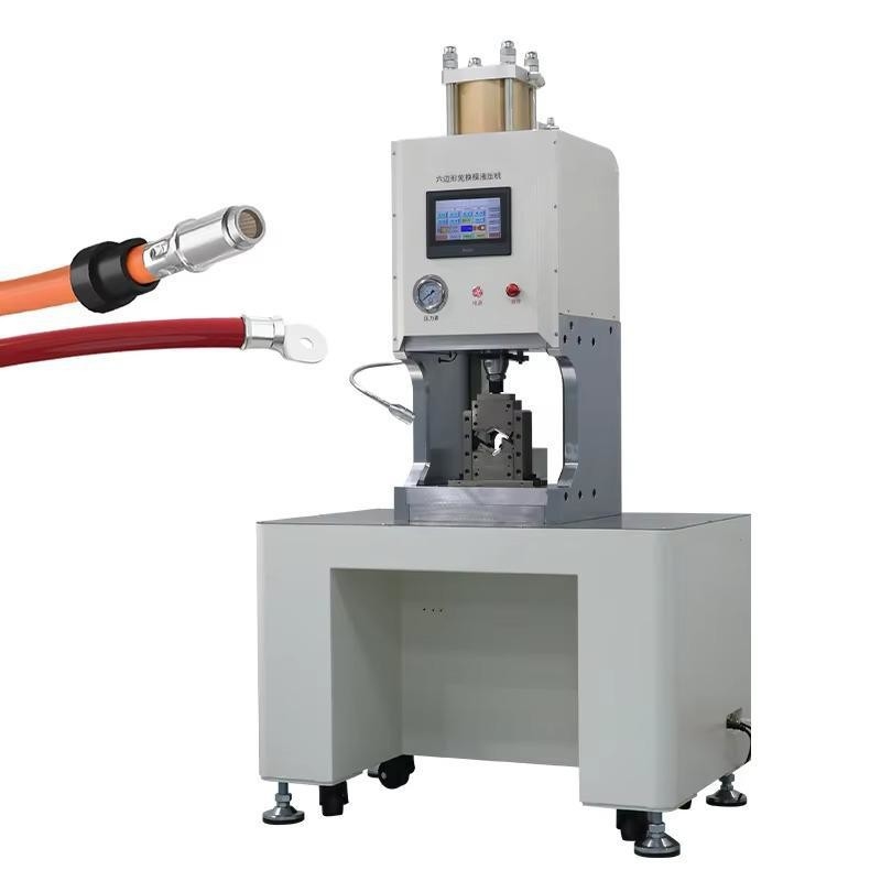 20-ton Hexagonale Profiel Koperen Oogje Crimping Machine 10-120sqmm Terminal Kabel Fabricage Equipment