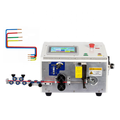 Automatische kleine 2D-draadsnijstripmachine Buigkabel gebogen