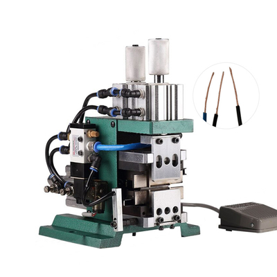 3F hete/Koude Pneumatische de Draad Ontdoende van Machine van de Bladen Multikern voor AWG16-AWG22