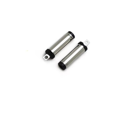 Nickel geplatte soldeer DC Plug Man 5.5mmX2.1mm DC Power Barrel Connector