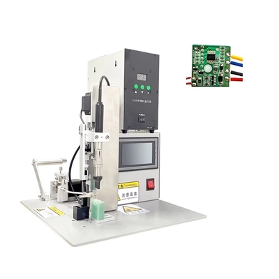 Multifunctionele elektrische draad lassen machine met oortelefoon pin hoog-laag lassen pcb bord solderen voor kabel productie