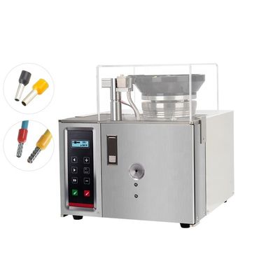 Semi Automatische Metalen kap en Draad Plooiende Machine 0.6mpa-0.8mpa